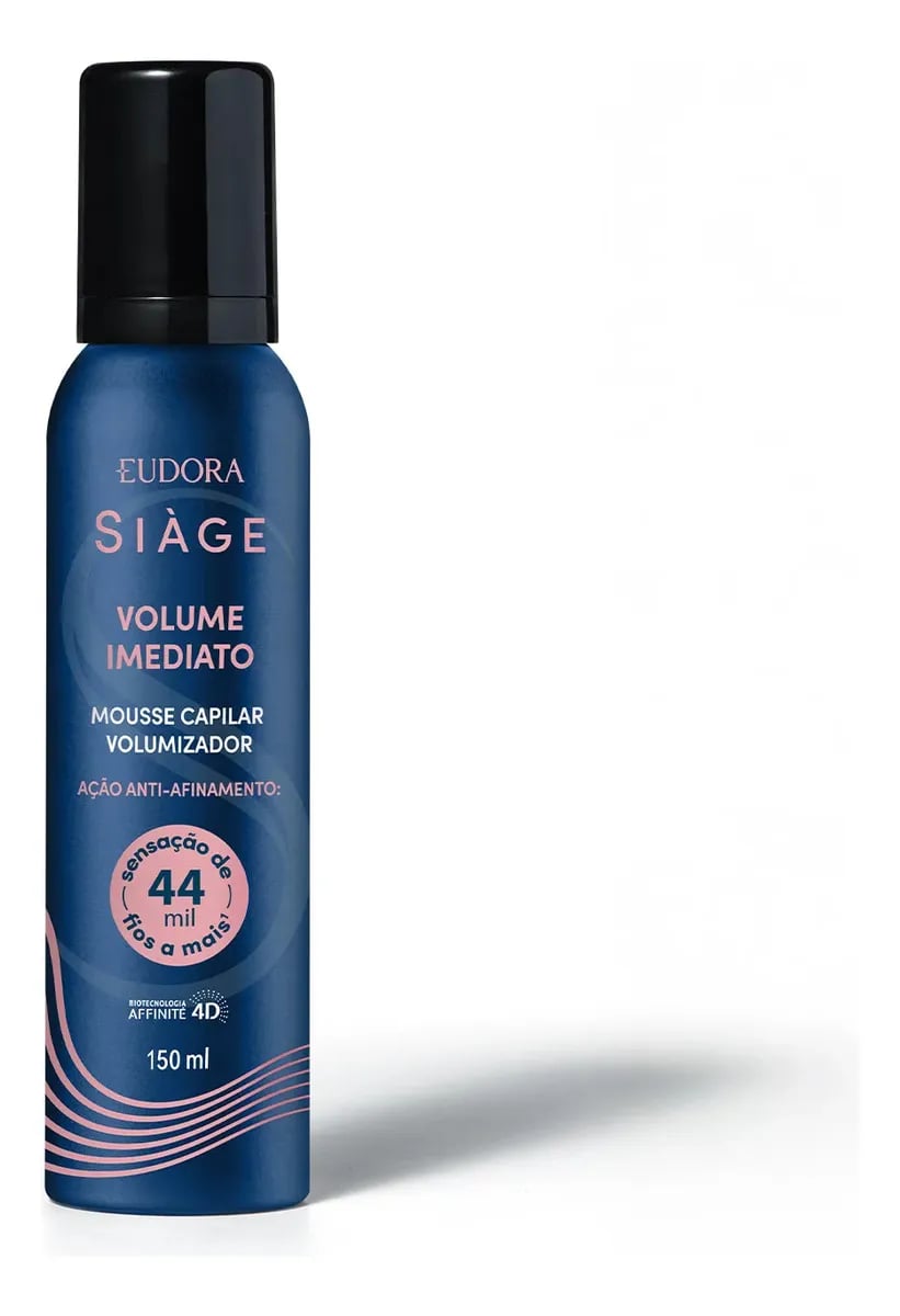Eudora Siàge Mousse Volumizador Volume Imediato 150ml