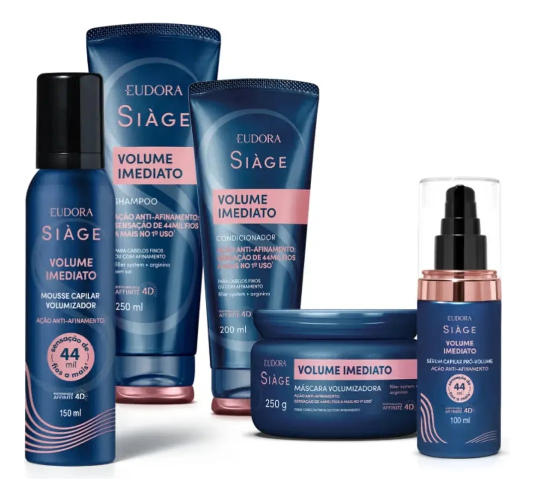 Eudora Combo Completo Volume Imediato (5 Itens) — Siàge